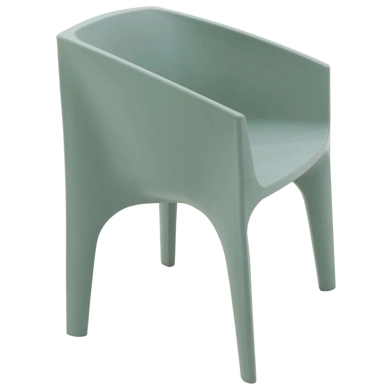 Tramontina Paco Polyethylene Lounge Chair (Sage Green) - Image 3