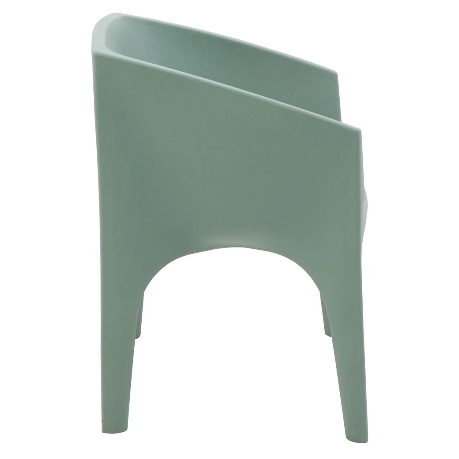 Tramontina Paco Polyethylene Lounge Chair (Sage Green) - Image 4