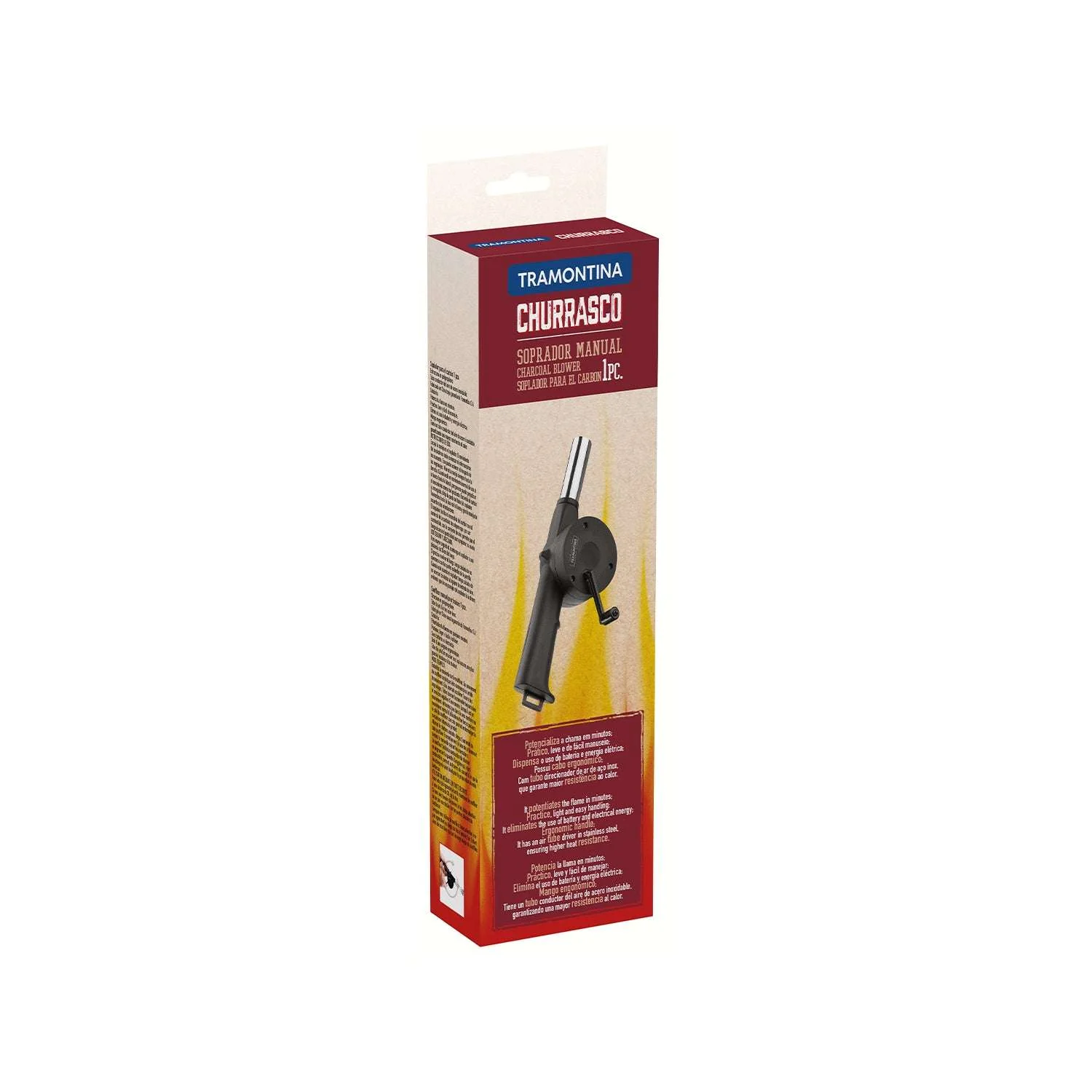 Tramontina Polypropylene Charcoal Blower - Image 4