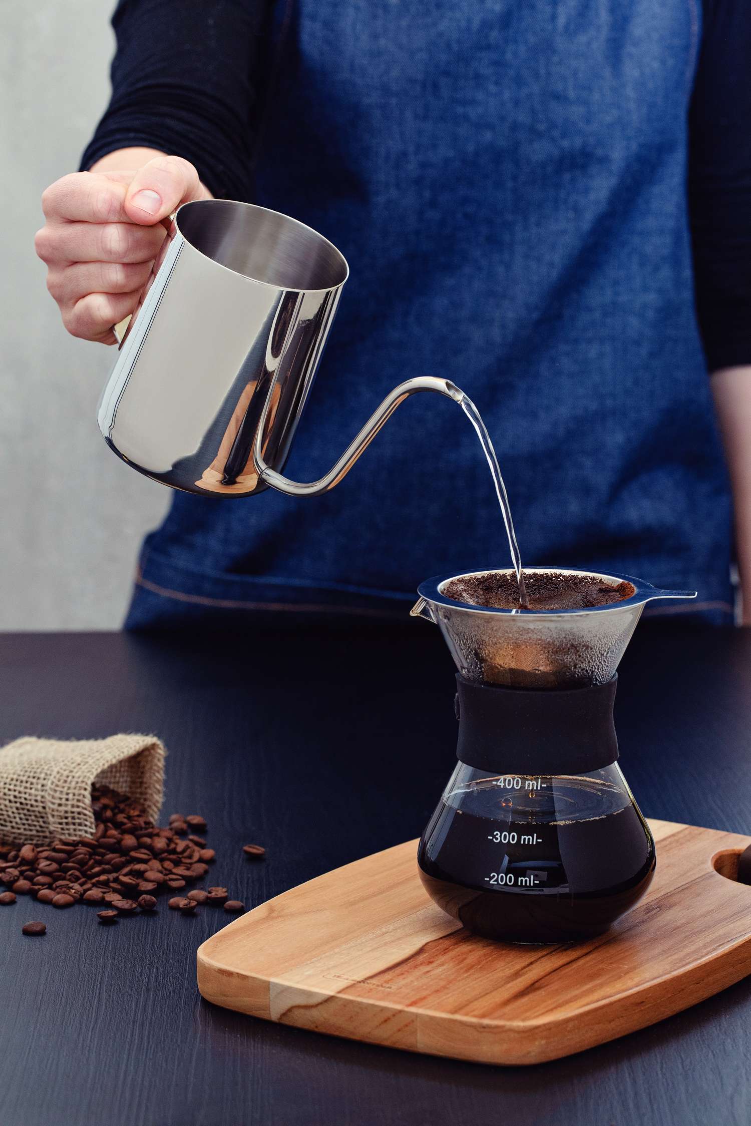Tramontina Pour Over Coffee Maker with Stainless Steel Filter (400ml) - Image 8