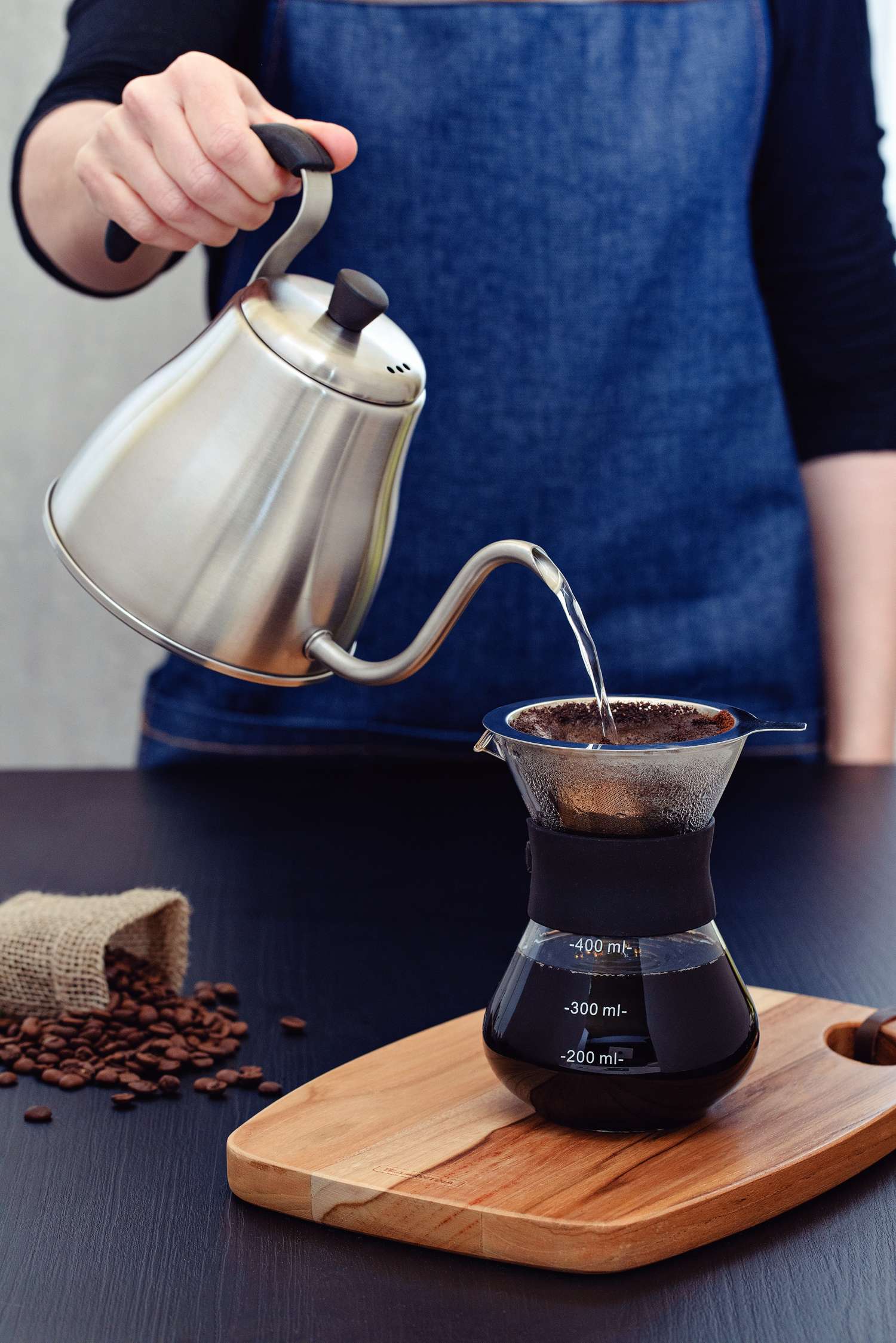 Tramontina Pour Over Coffee Maker with Stainless Steel Filter (400ml) - Image 9