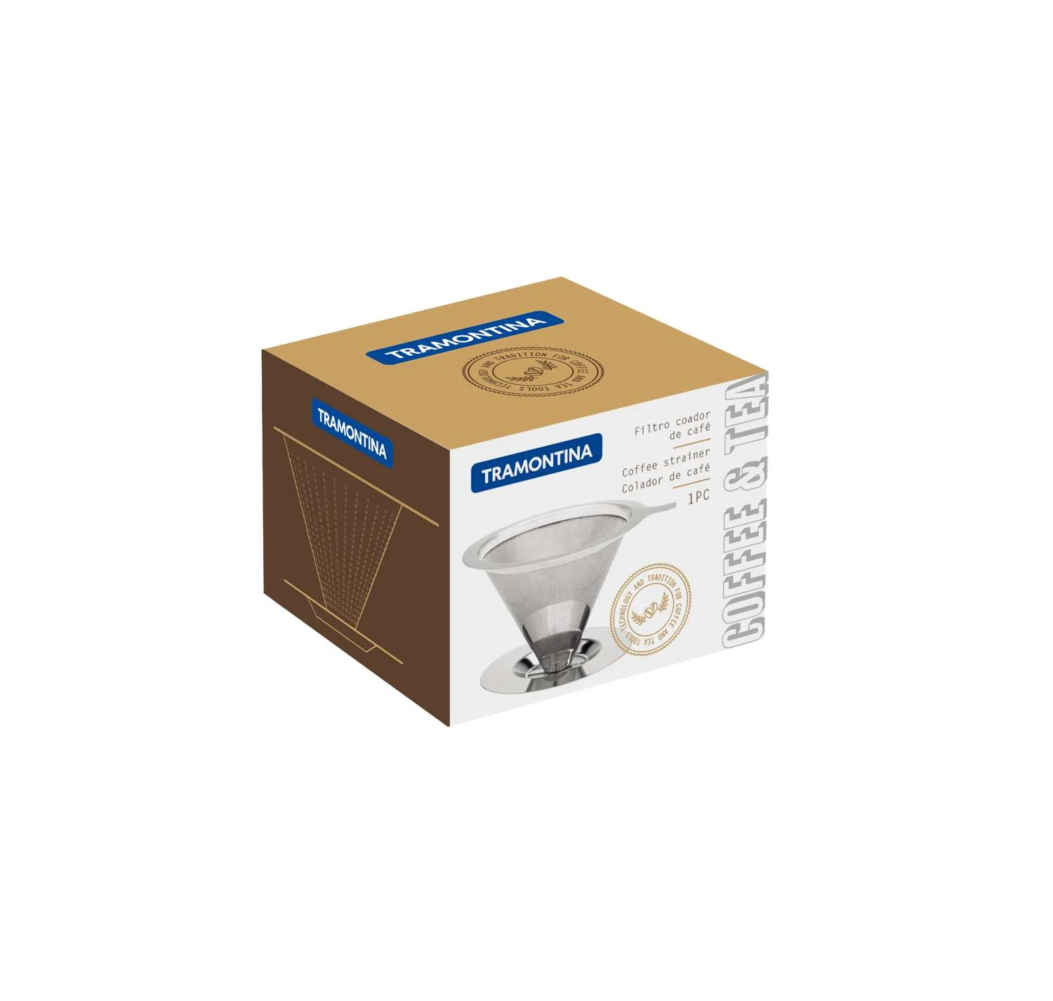 Tramontina Stainless Steel Coffee Filter Ø11.5cm - Image 6