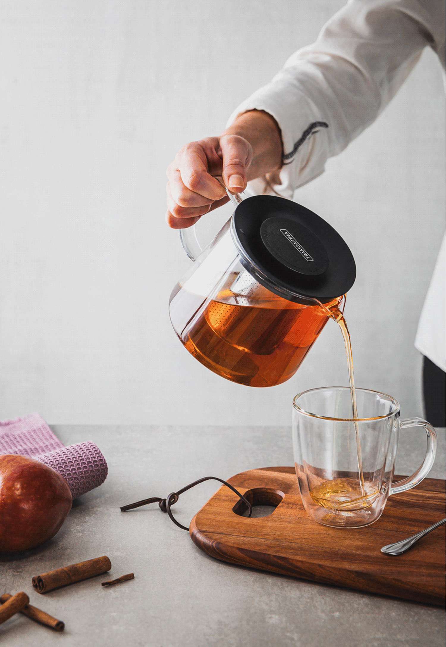 Tramontina Teapot with Infuser 900ml - Image 5