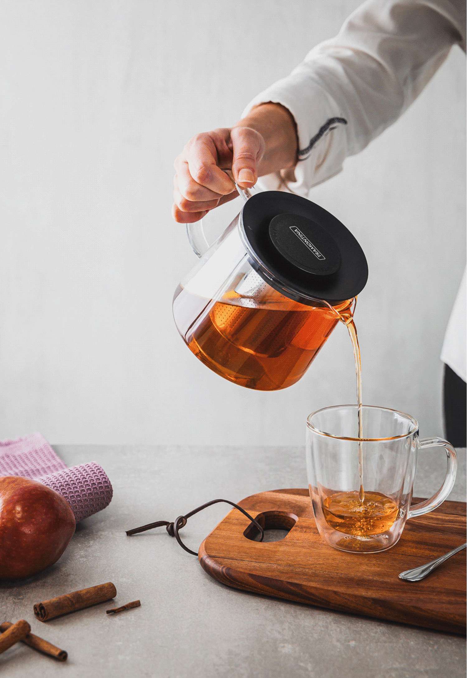 Tramontina Teapot with Infuser 900ml - Image 6