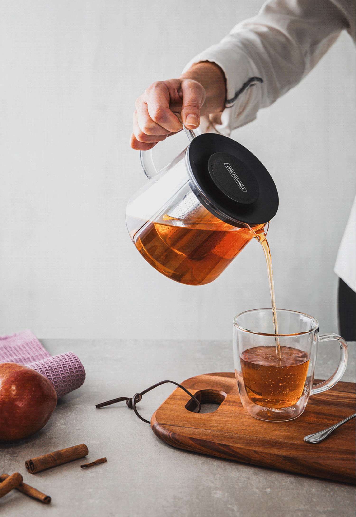 Tramontina Teapot with Infuser 900ml - Image 8