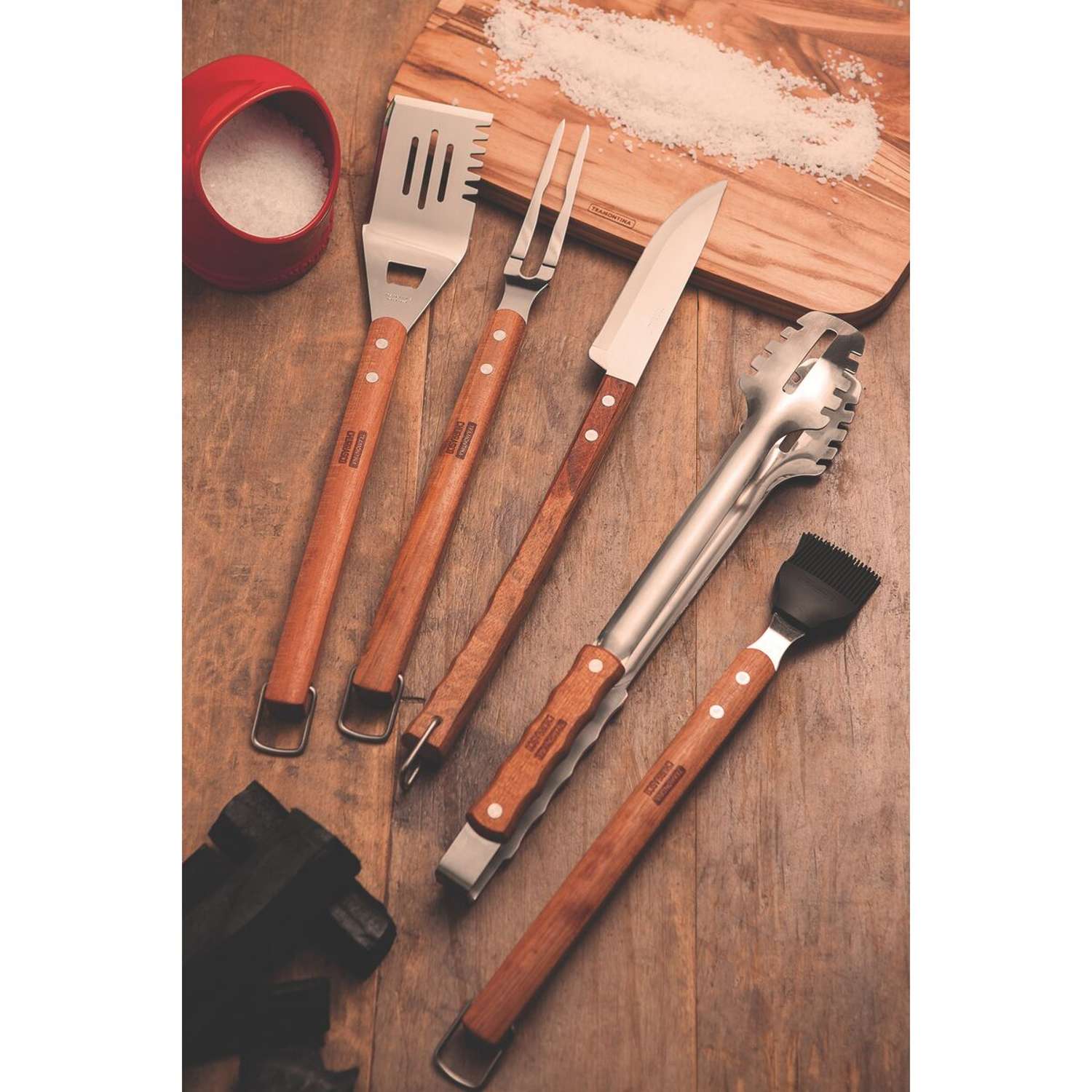 Tramontina Wooden Handle Carving Knife 50.2cm - Image 3